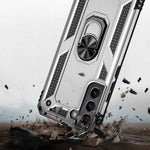Spacecase Ring NX Galaxy S22 srebrny