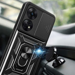 Spacecase Camring Oppo Reno 8T black