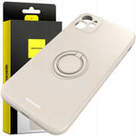 Spacecase Silicone Ring iPhone 11 bone
