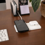 Spacecase Wireless Dual Charger MagCharge WM3W white