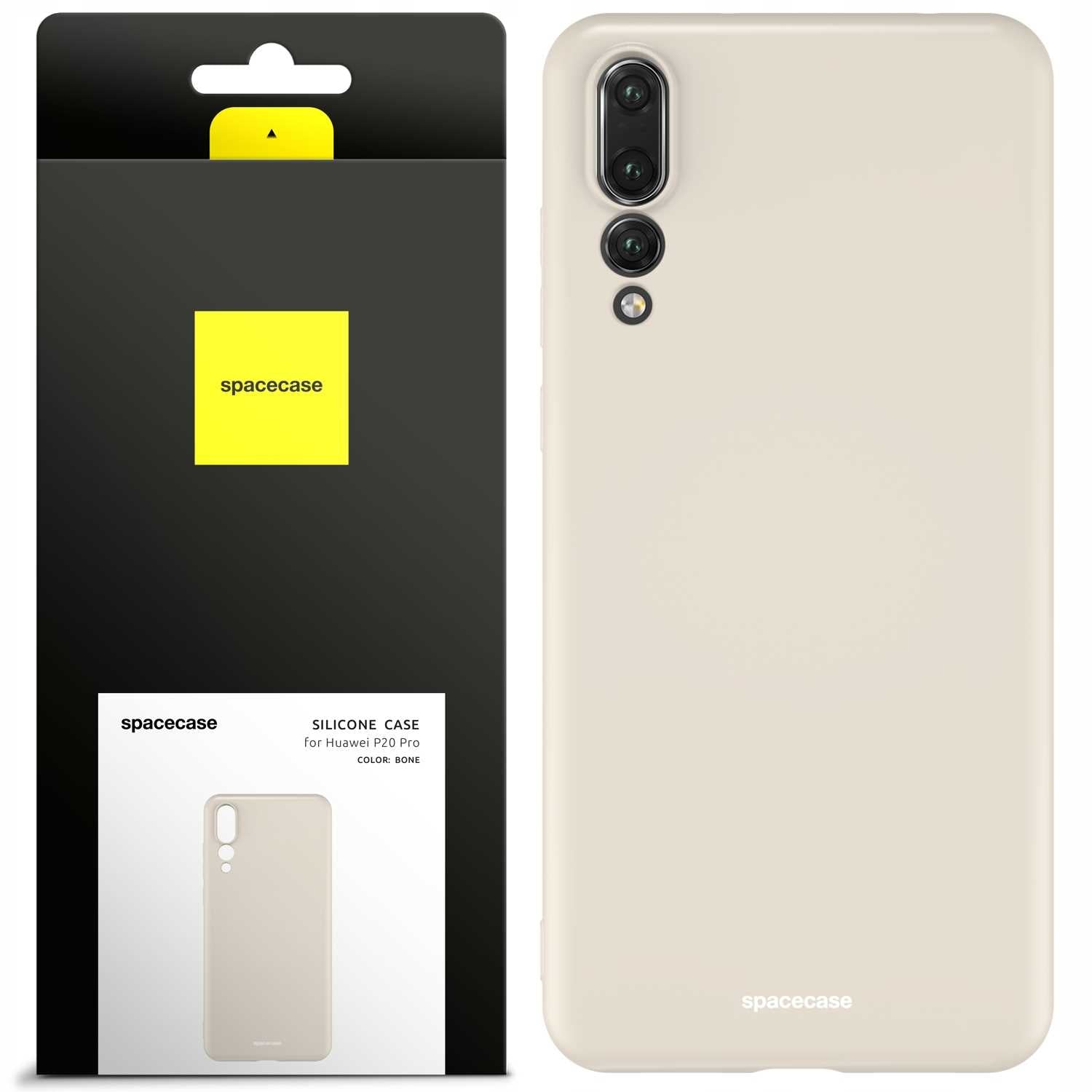 Spacecase Silicone Case Huawei P20 Pro bone