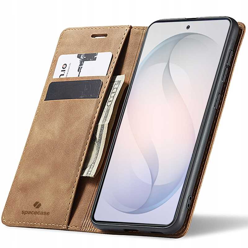 Spacecase Wallet Galaxy S26 light brown