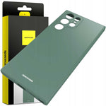 Spacecase Silicone Case Galaxy S22 Ultra dark green