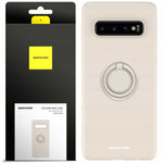 Spacecase Silicone Ring Galaxy S10+ bone