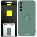 Spacecase Silicone Ring Galaxy A54 5G dark green
