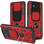 Spacecase Camring Poco X3 Pro red