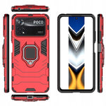 Spacecase X-Ring Poco X4 Pro 5G czerwony