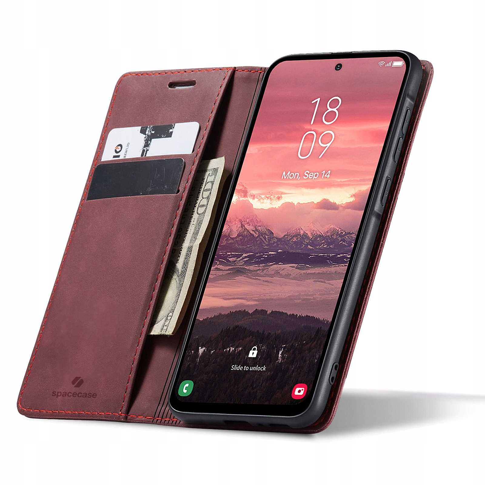 Spacecase Wallet Galaxy A36 red