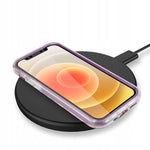 Spacecase Marble 360 iPhone 12 mini fioletowy