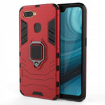 Spacecase X-Ring Oppo A12 czerwony