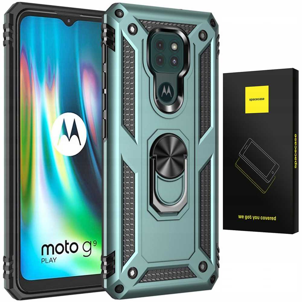 Spacecase Ring NX Moto G9 Play/E7 Plus zielony