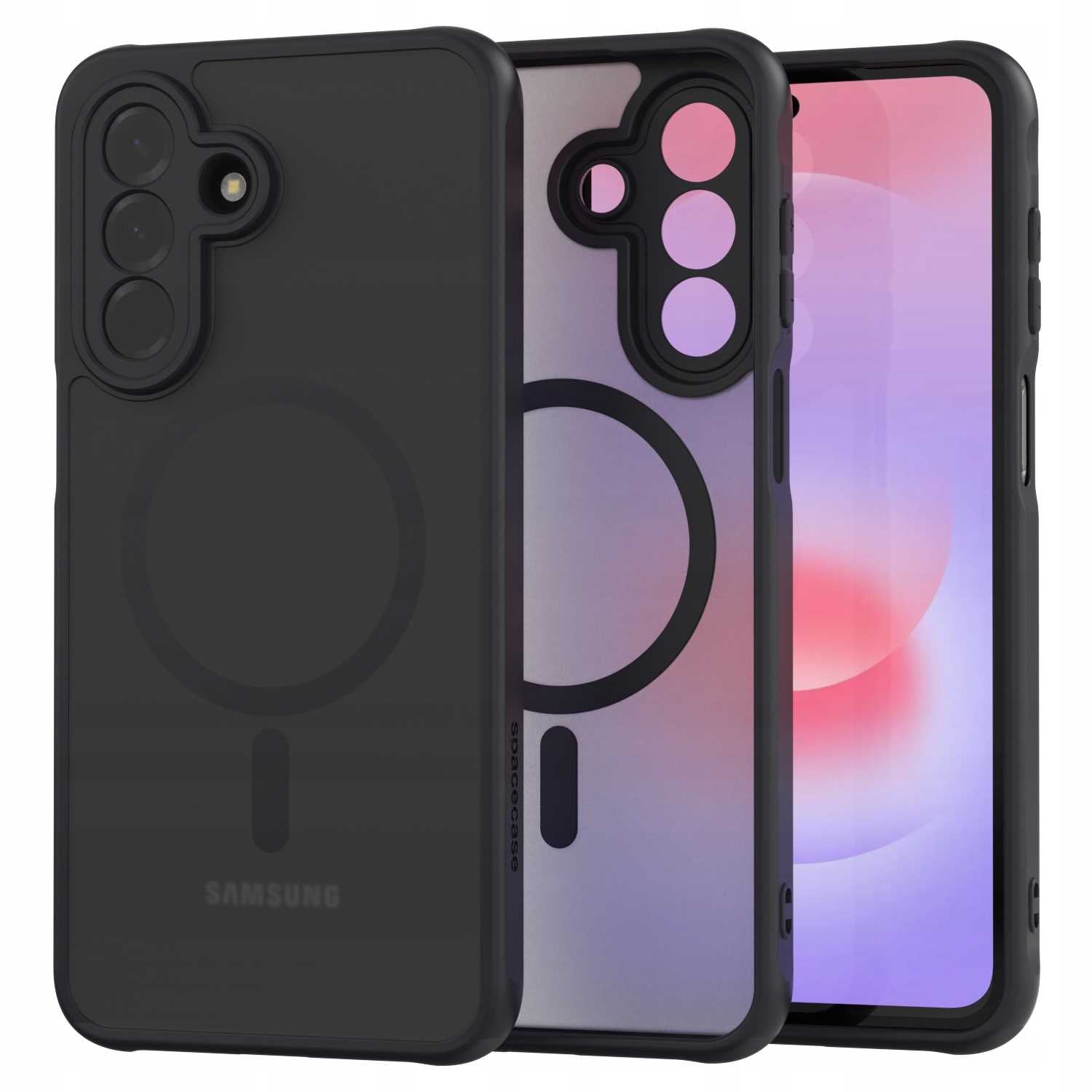 Spacecase Hybrid Mag Galaxy A27 5G black