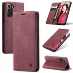 Spacecase Wallet Galaxy S21 FE red
