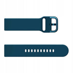 Spacecase Silicone Band 22mm ocean blue