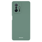 Spacecase Silicone Case Xiaomi 11T/11T Pro dark green