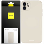 Spacecase Silicone Case iPhone 11 bone