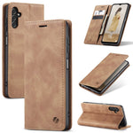 Spacecase Wallet Galaxy A14 5G light brown