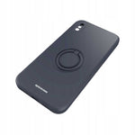 Spacecase Silicone Ring iPhone X/Xs black