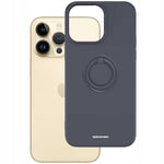 Spacecase Silicone Ring iPhone 14 Pro Max black