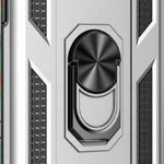 Spacecase Ring NX Galaxy S21+ srebrny
