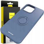 Spacecase Silicone Ring iPhone 13 blue