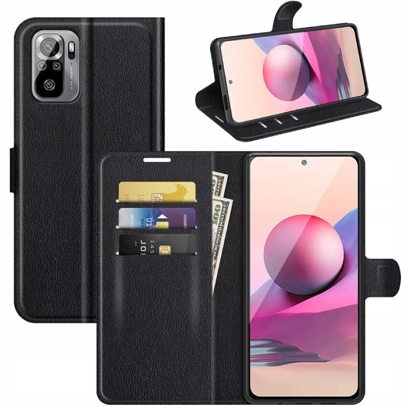 LITCHI Redmi Note 10/10s/Poco M5s czarny