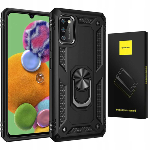 Spacecase Ring NX Galaxy A41 czarny