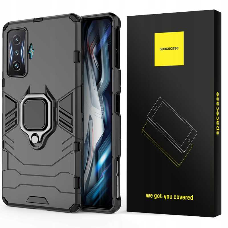 Spacecase X-Ring Poco F4 GT czarny