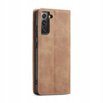 Spacecase Wallet Galaxy S22+ light brown