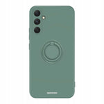 Spacecase Silicone Ring Galaxy A54 5G dark green