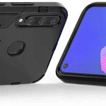 Spacecase X-Ring Huawei P40 Lite E czarny