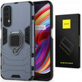 Spacecase X-Ring Realme 7 niebieski
