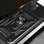 Spacecase Camring iPhone 15 Plus black