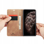Spacecase Wallet iPhone 11 Pro light brown