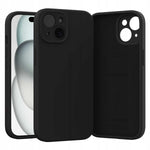 Spacecase Silicone Mag iPhone 15 black