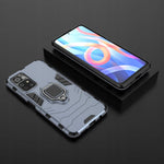 Spacecase X-Ring Poco M4 Pro 5G niebieski