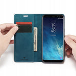 Spacecase Wallet Galaxy S8+ blue