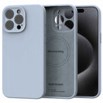 Spacecase Silicone Mag iPhone 15 Pro Max baby blue