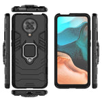 Spacecase X-Ring Poco F2 Pro czarny