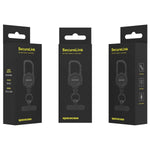 Spacecase Retractable Lanyard SecureLink black