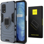 Spacecase X-Ring Realme 7 5G niebieski