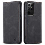 Spacecase Wallet Galaxy S21 Ultra black