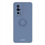 Spacecase Silicone Ring Poco F5 Pro blue