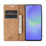 Spacecase Wallet Galaxy A57 5G light brown