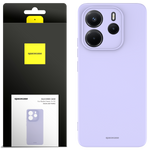 Spacecase Silicone Case 3.0 Redmi Note 14 4G light purple