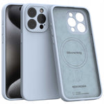 Spacecase Silicone Mag iPhone 15 Pro Max baby blue