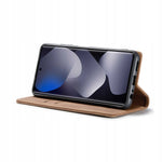 Spacecase Wallet POCO M8/RM Note 15 4G/5G light brown