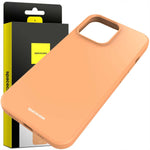 Spacecase Silicone Case iPhone 13 Pro orange