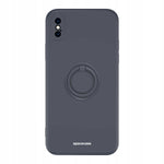 Spacecase Silicone Ring iPhone XS Max black