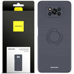 Spacecase Silicone Ring Poco X3 Pro/NFC black